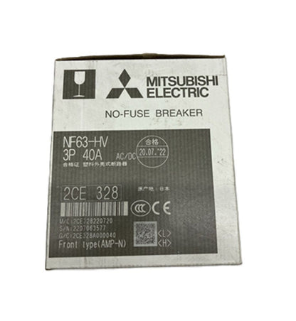 ノーヒューズ遮断器 NF-Cシリーズ(経済品) NF63-HV-3P-40A