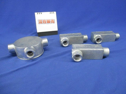 ユニバーサル・丸型露出ボックスセット(混在4個入) DFZ2316P他
