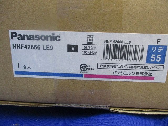 LEDベースライト埋込型(ランプ無)(本体のみ)(新品未開梱) NNF42666LE9
