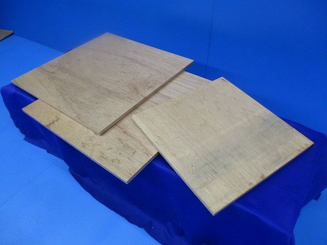 木板(サイズ混在3個入)汚れ有 600×600×15他