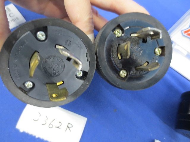 引掛コンセントプラグ混在セット(4個入) 3312R-L5他