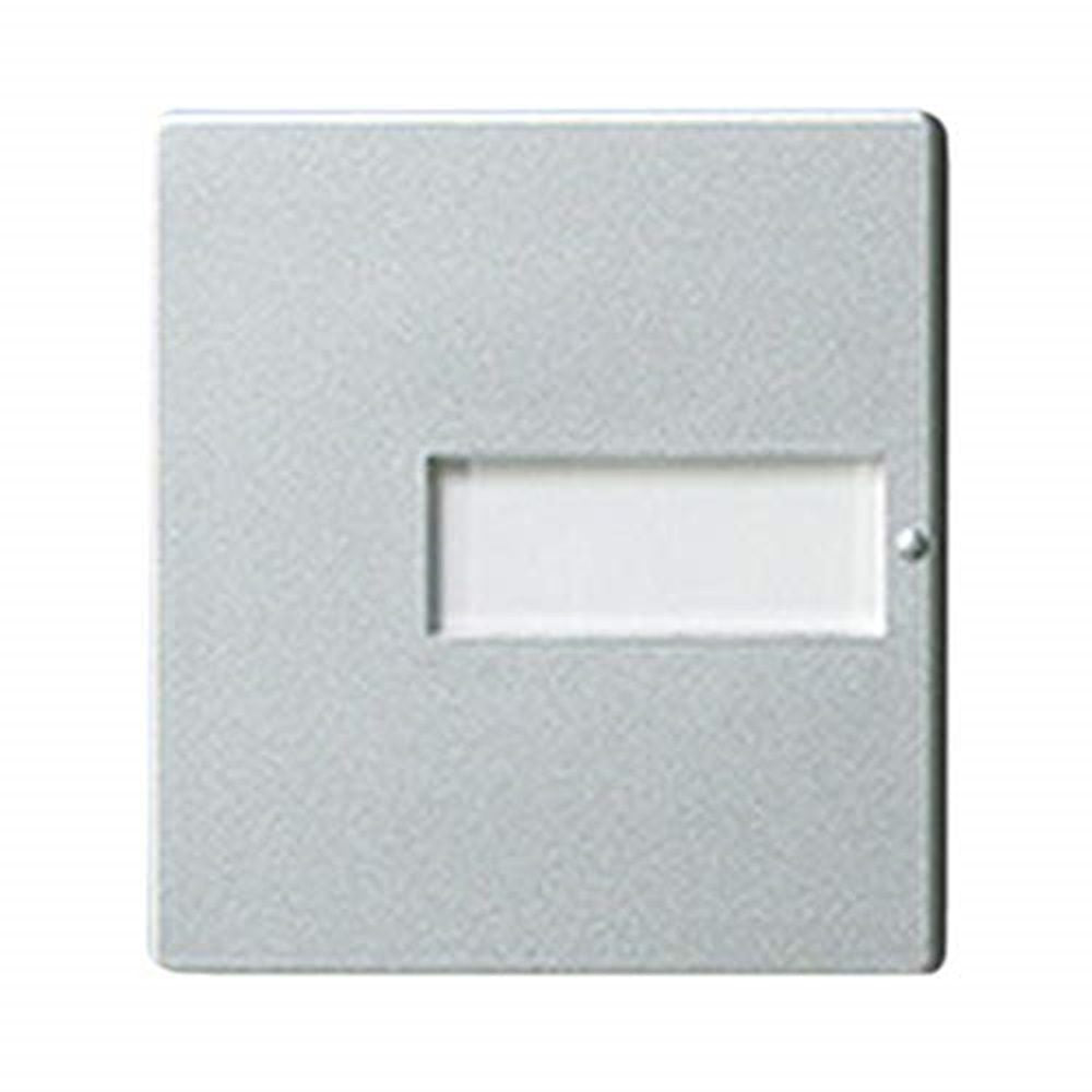 ラフィーネアシリーズ埋込ダブルスイッチ用ハンドル 表示付 ネーム無 ウォームシルバー WTX3012S