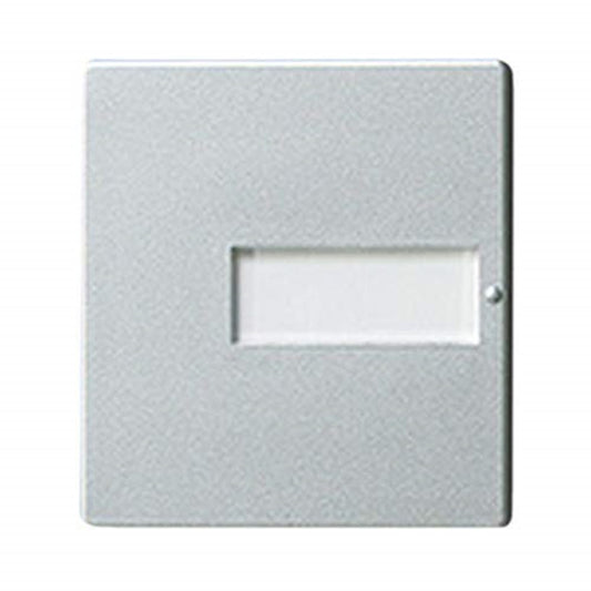 ラフィーネアシリーズ埋込ダブルスイッチ用ハンドル 表示付 ネーム無 ウォームシルバー WTX3012S