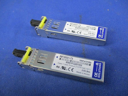 通信用光トランシーバー(2個入) RBT25SS1-IT5