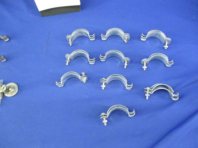 パイラッククリップセット ステンレス・亜鉛(材質混在12個入)(キズ･汚れ有) 39C他