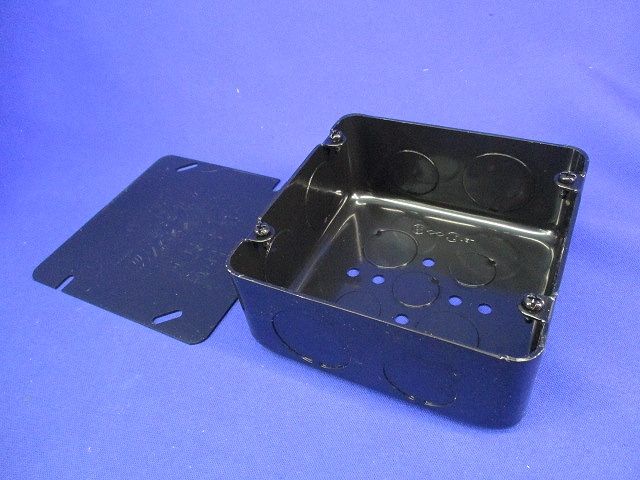 大形四角深型アウトレットボックス(ブランクカバー付)(14組入) OBL54B-L他