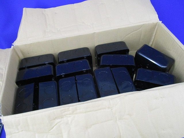 大形四角深型アウトレットボックス(ブランクカバー付)(14組入) OBL54B-L他