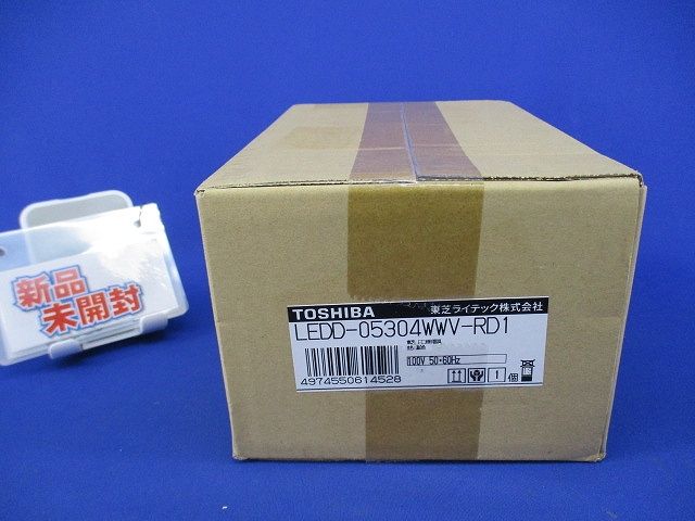LEDダウンライトφ50(温白色)(新品未開梱) LEDD-05304WWV-RD1