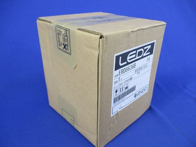 軒下・防備ベースダウンライトφ75(ランプ別売)(新品未開梱) ERD8636B