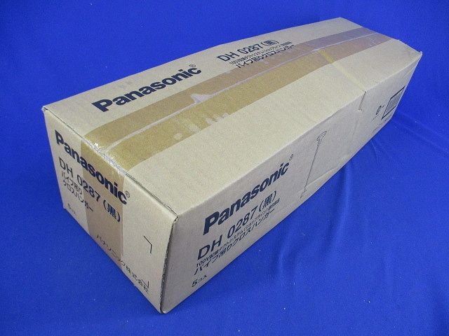 パイプ吊りクロスハンガー(5個入)(黒)(新品未開梱) DH0287