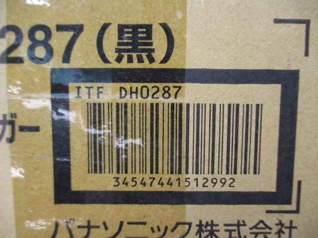 パイプ吊りクロスハンガー(5個入)(黒)(新品未開梱) DH0287