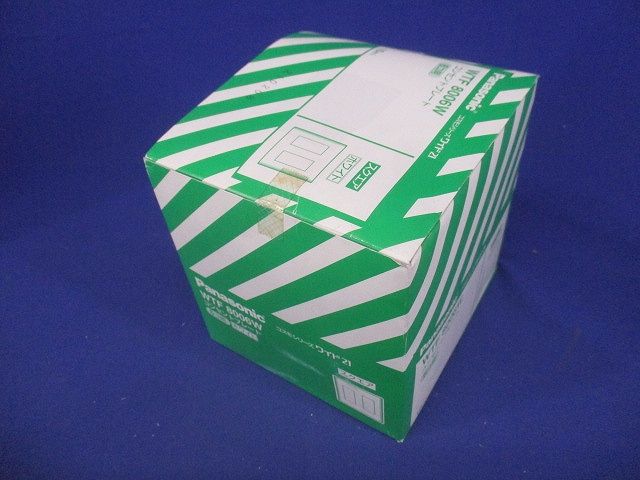 コスモシリーズワイド21 コンセントプレート6コ用(ホワイト) 10枚入 WTF8006W-10