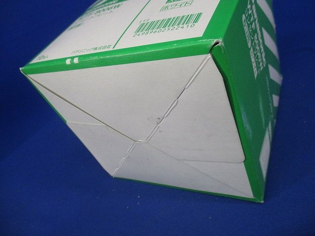 コスモシリーズワイド21 コンセントプレート6コ用(ホワイト) 10枚入 WTF8006W-10