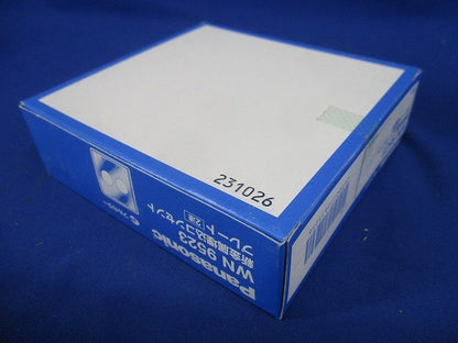 新金属プレートφ35.5 2連 コンセントプレート 5枚入 WN9523-05