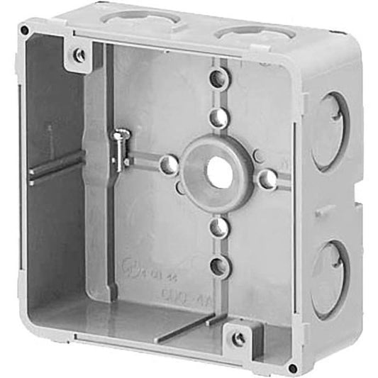埋込四角アウトレットボックス スタット無・中形四角浅型 50個入 CDO-4AZ-50