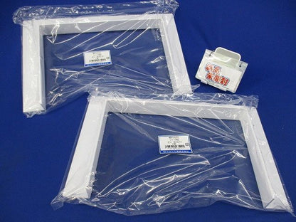 エムケーダクト付属品 コ型フランジ8号200型ホワイト(2個入)(新品未開封) MDFC8202