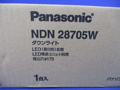 LEDダウンライトφ175(昼白色)(新品未開梱) NDN28705W