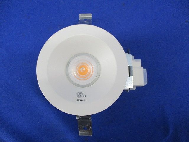 LEDダウンライトφ100(電球色)(キズ・汚れ有) LGB75402LE1