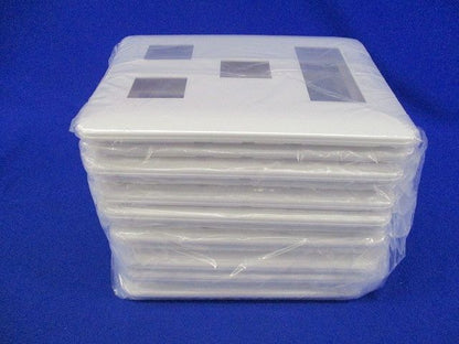 コンセントプレートセット(混在14枚入)(ミルキーホワイト) WTF7076他