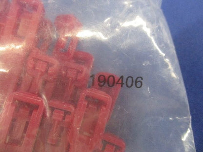 はずせる カラーリピートタイ 標準・屋内用クレード 赤 100本入 RF250-RED-100