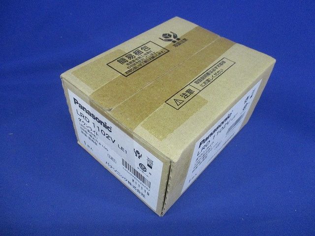 軒下用ダウンライト 3500K プラチナメタリック LED/電源ユニット内蔵 LRD1102VLE1