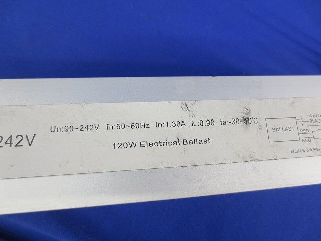 BA-Fシリーズ安定器 120W(ジャンク品) BA-F120W-90V~242V