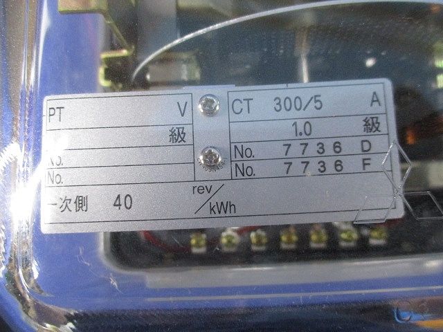 普通電力計(計器用低圧変流器×2個入) M2LHM+CW15LS