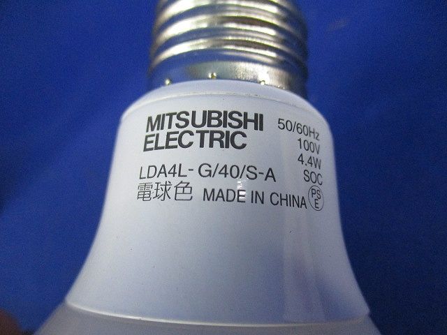 LED電球(E26)(電球色)(点灯試験済) LDA4L-G/40/S-A
