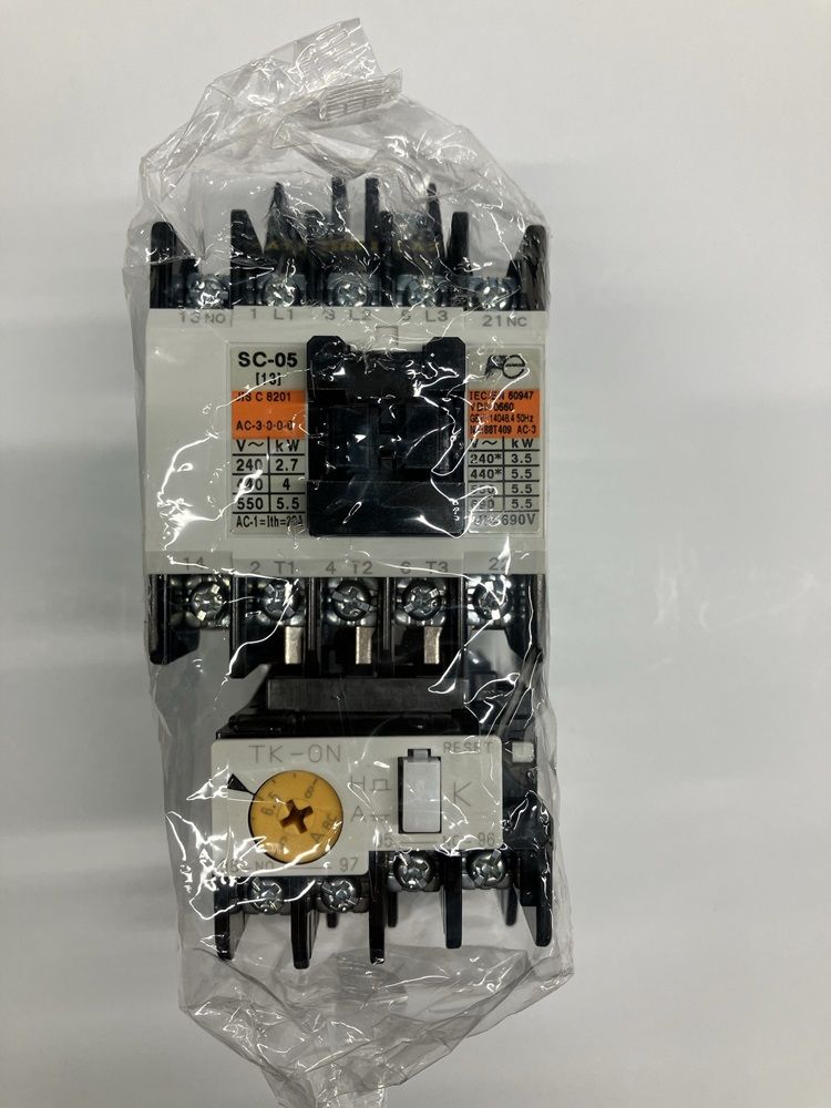 電磁開閉器  200V1.5KW 5-8A 1a1b(1NO1NC) SW-05/2E