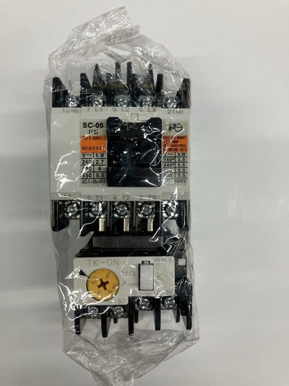 電磁開閉器  200V1.5KW 5-8A 1a1b(1NO1NC) SW-05/2E