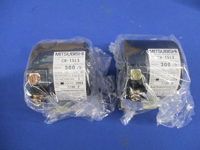 普通電力量計(変成器2台付) 1P3W100V 300/5A 50Hz M2LHM+CW-15LS