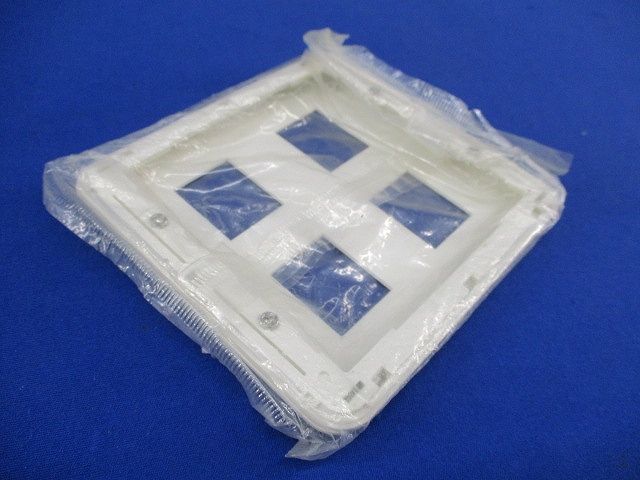 コンセントプレート4コ用(12枚入)(ホワイト)(新品未開封)National WTF7004W