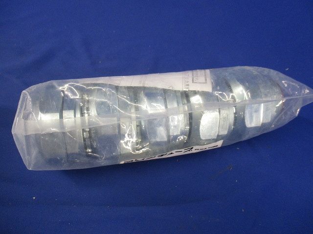 防水プリカ用ボックスコネクタ (厚鋼電線管おねじ付き) ユニオン式 ノックアウト用コネクタ 5個入 WBG50-05