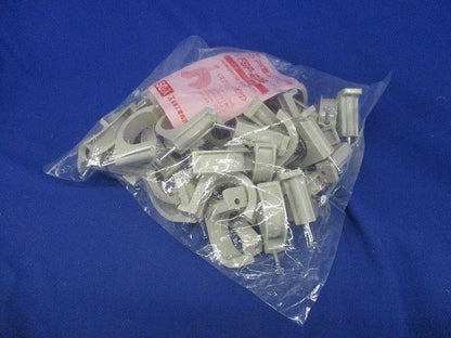 PF管ステップル スクリュー釘付 PF単層波付管22用 ベージュ 50個入 FSP-22S-50