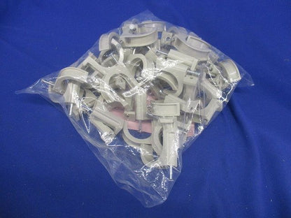 PF管ステップル スクリュー釘付 PF単層波付管22用 ベージュ 50個入 FSP-22S-50