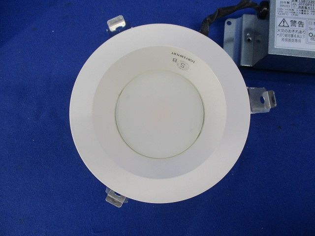 LEDダウンライトφ100(温白色)(キズ・汚れ有) LGB73301LB1