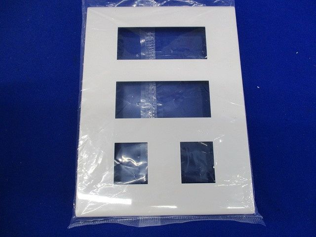 コンセントプレート8コ用(10枚入)(ホワイト)(新品未開封) WTF8008