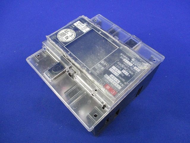 普通電力量計 交流単相3線式100V120A50Hz (キズ・汚れ・テプラ痕有) A6DA-RS31形