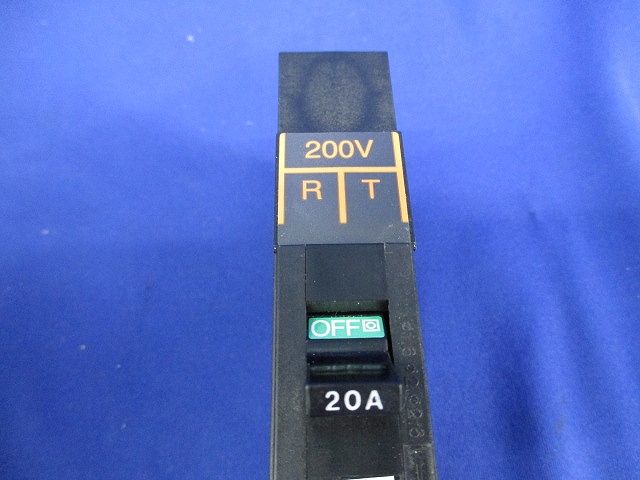 カンタッチブレーカ サーキットブレーカBKF型2P2E20A(テプラ痕有)National BKF2202RT