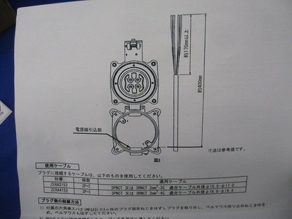 耐圧防爆形差込接続器 ZERA3152