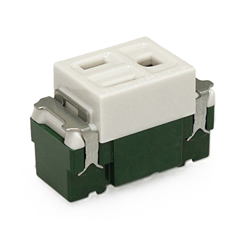 埋込接地コンセント ホワイト WN1101SW