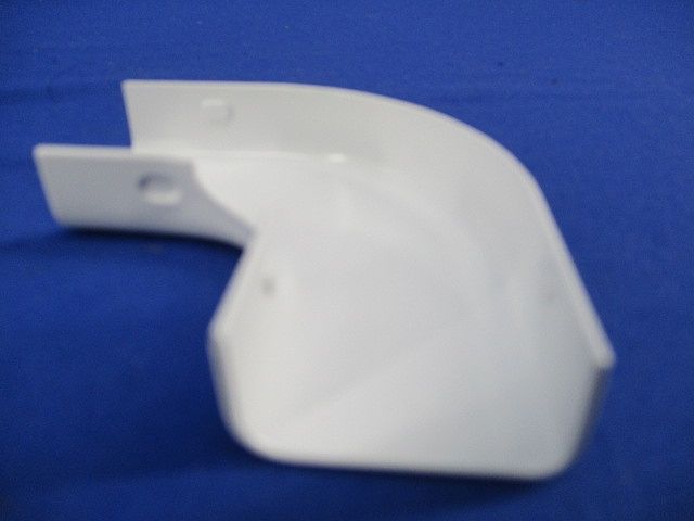 メタルモール付属品 フラットエルボ 後付け型 A型 ホワイト(13個入) A10312