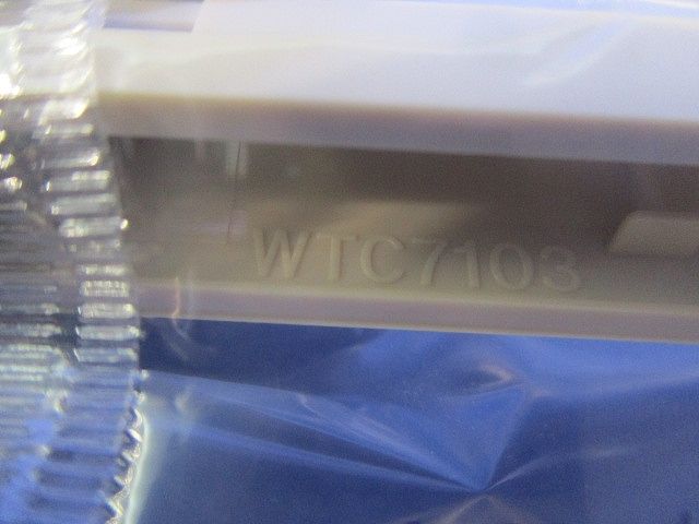 スイッチプレート(9枚入)(ベージュ)(新品未開封) WTC7103