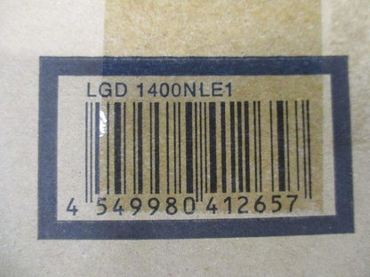 傾斜天井用ダウンライト 5000K・拡散・φ100 60形 ホワイト 電源内蔵 調光不可 LGD1400NLE1
