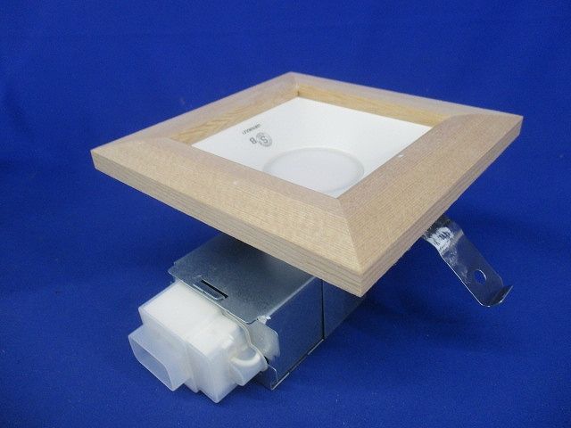 LED木製枠(白木)ダウンライトφ100(電球色) LGB76362LE1