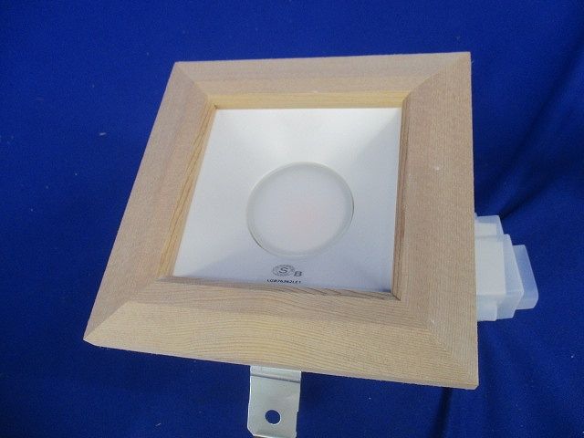 LED木製枠(白木)ダウンライトφ100(電球色) LGB76362LE1