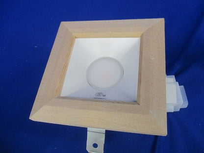 LED木製枠(白木)ダウンライトφ100(電球色) LGB76362LE1