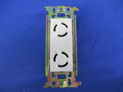 引掛埋込ダブルコンセント(5個入)(ミルキーホワイト)National WF2312