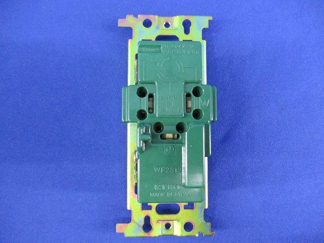 引掛埋込ダブルコンセント(5個入)(ミルキーホワイト)National WF2312