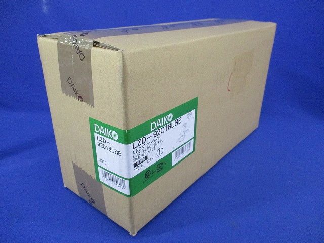 LEDダウンライトφ100(電球色)(電源別売)(新品未開梱) LZD-92018LBE